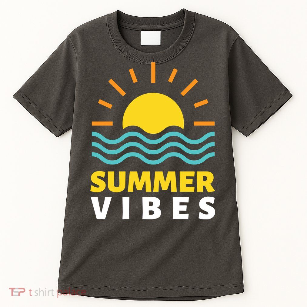 Summer Vibes Sunset Ocean Tall T-Shirt