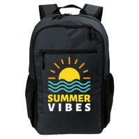 Summer Vibes Sunset Ocean Backpack