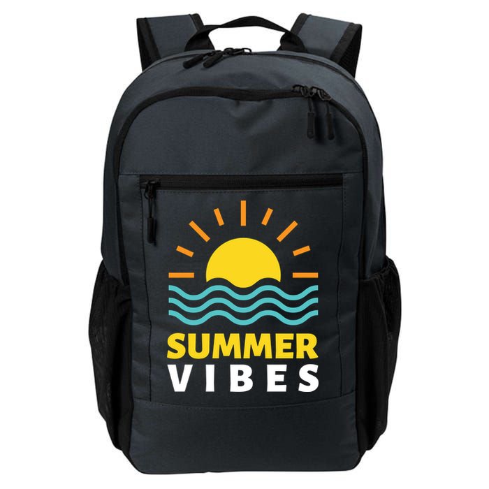 Summer Vibes Sunset Ocean Backpack