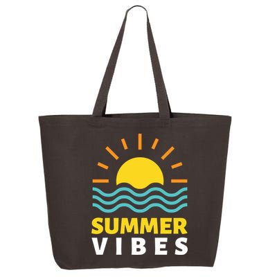 Summer Vibes Sunset Ocean 25L Jumbo Tote