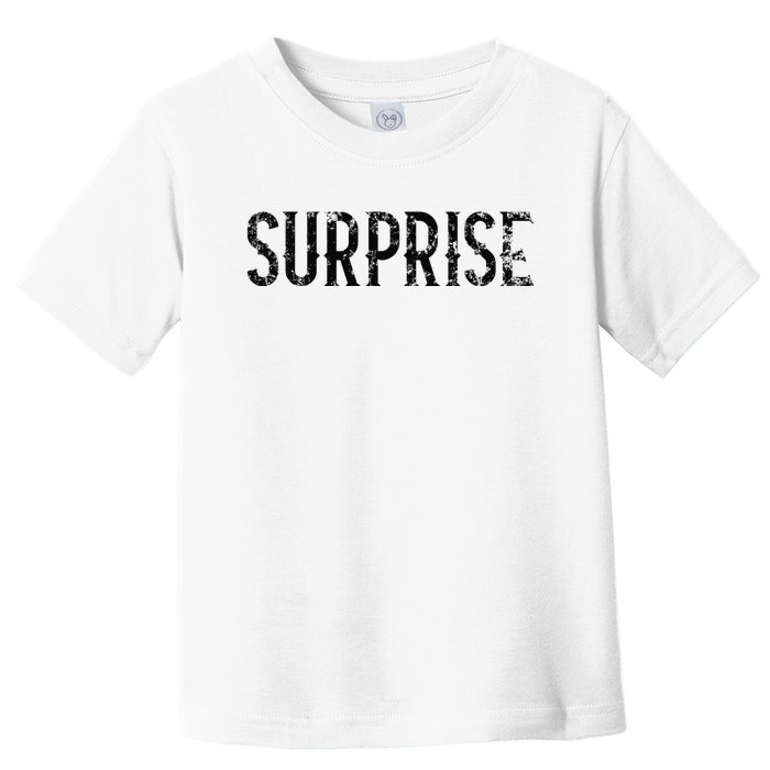 Surprise Vintage Script Apparel Toddler T-Shirt