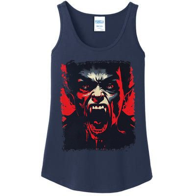 Scary Vampire Ladies Essential Tank