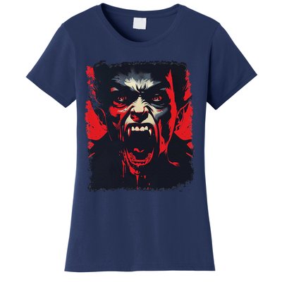 Scary Vampire Women's T-Shirt