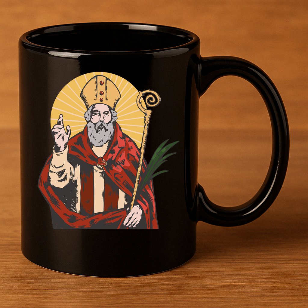 Saint Valentine 11oz C Handle Ceramic Mug