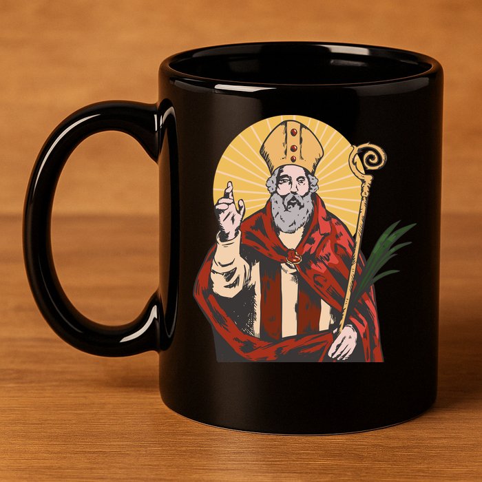 Saint Valentine 11oz C Handle Ceramic Mug