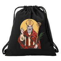 Saint Valentine Drawstring Bag