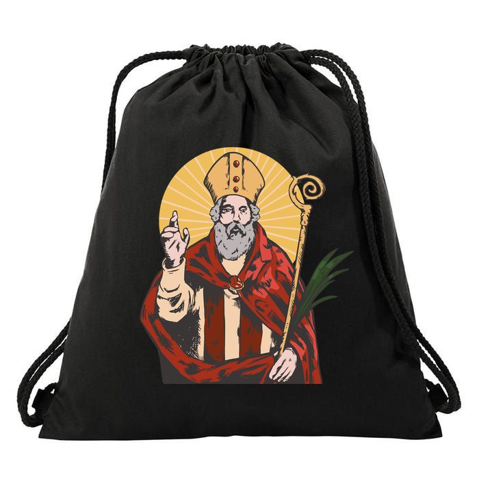 Saint Valentine Drawstring Bag