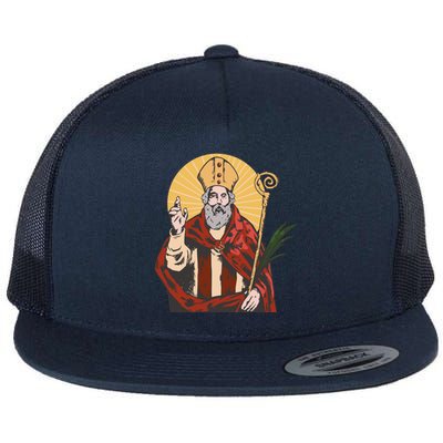 Saint Valentine Flat Bill Trucker Hat