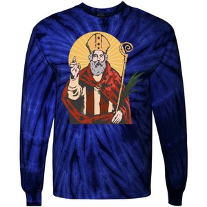 Saint Valentine Tie-Dye Long Sleeve Shirt