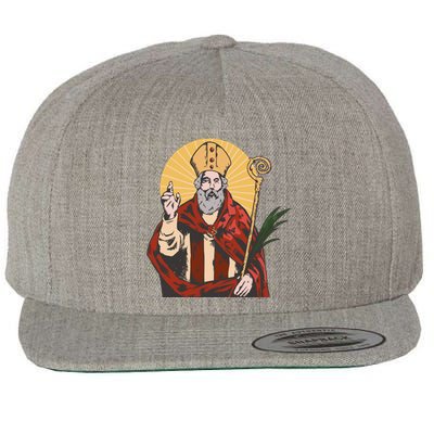 Saint Valentine Wool Snapback Cap