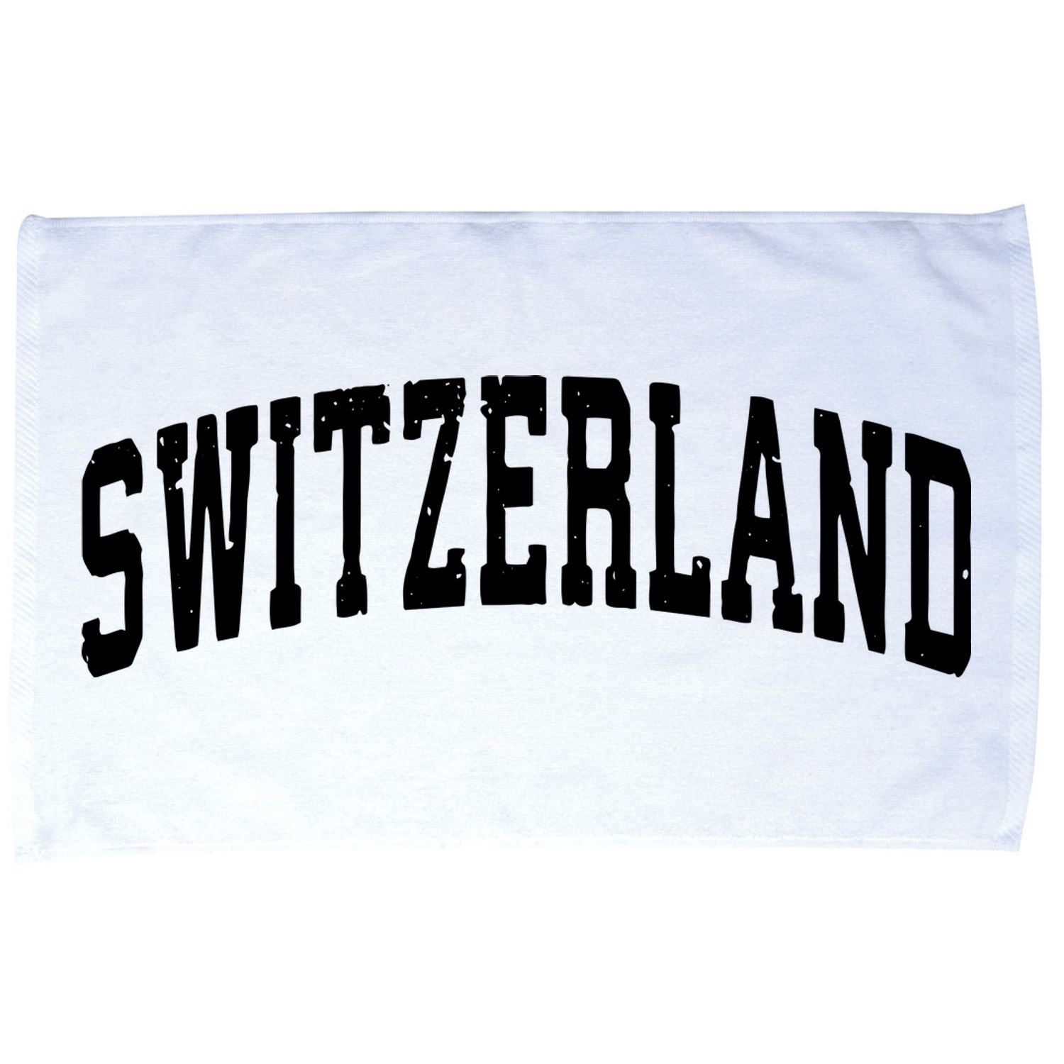 Switzerland Vintage Sports Design Microfiber Hand Towel