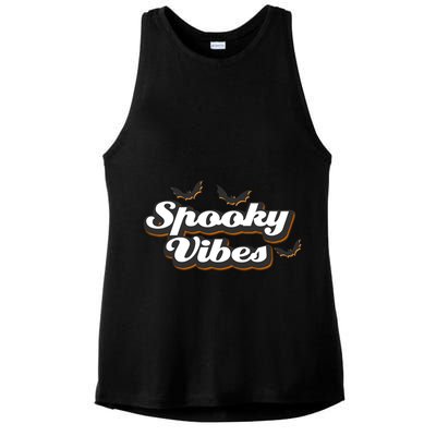 Spooky Vibes Ladies PosiCharge Tri-Blend Wicking Tank