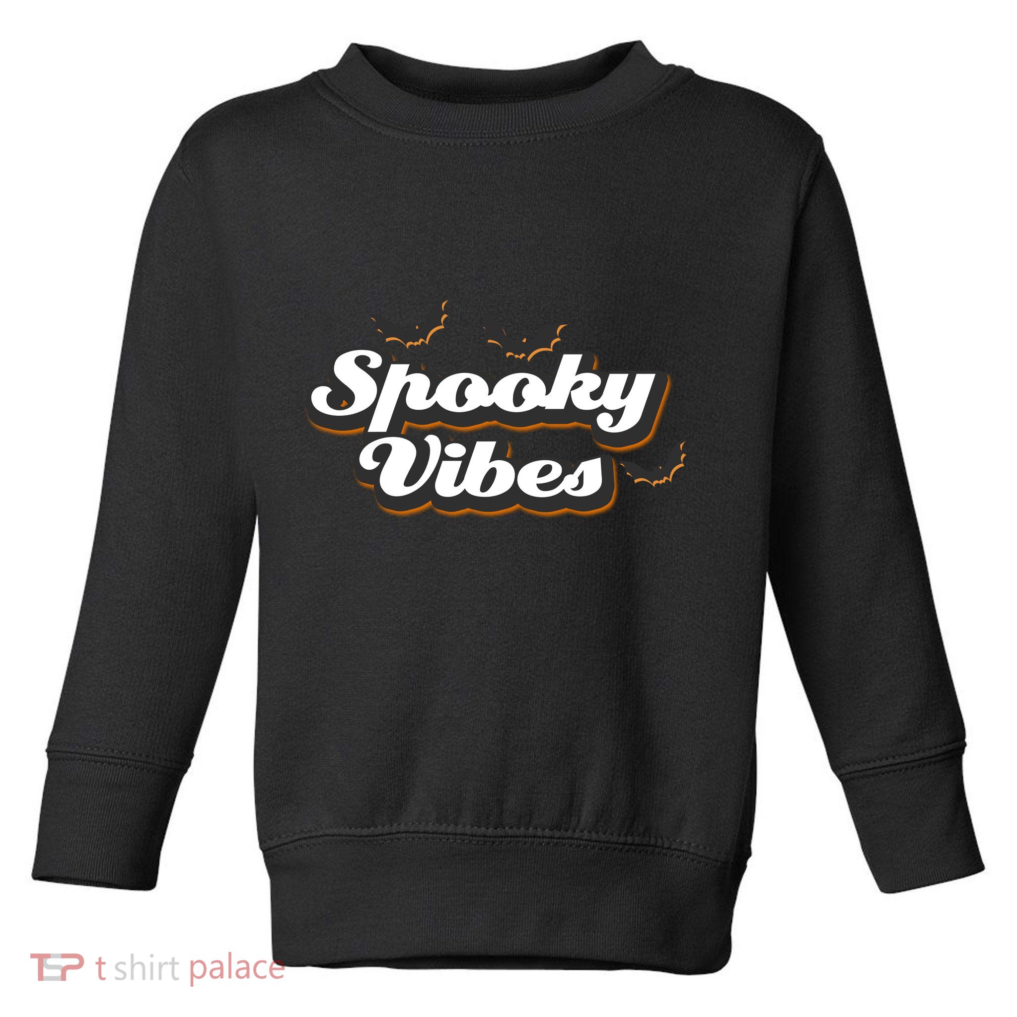 Spooky Vibes Toddler Sweatshirt