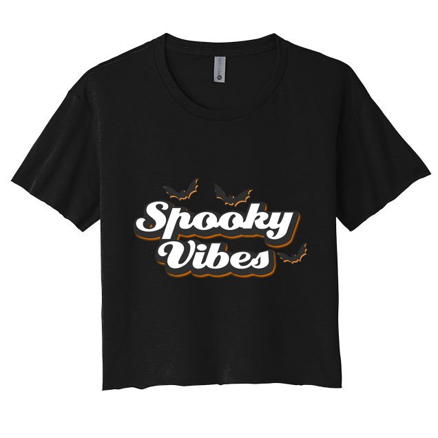 Spooky Vibes Crop Top