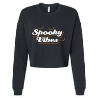 Spooky Vibes Cropped Pullover Crew