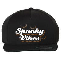 Spooky Vibes Wool Snapback Cap