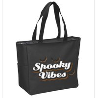 Spooky Vibes Zip Tote Bag