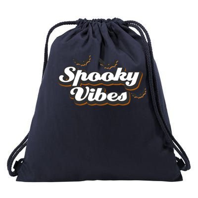 Spooky Vibes Drawstring Bag