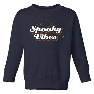 Spooky Vibes Toddler Sweatshirt