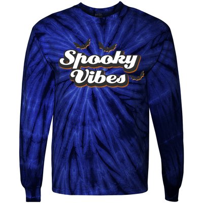 Spooky Vibes Tie-Dye Long Sleeve Shirt