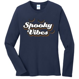 Spooky Vibes Ladies Long Sleeve Shirt