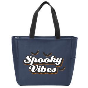 Spooky Vibes Zip Tote Bag