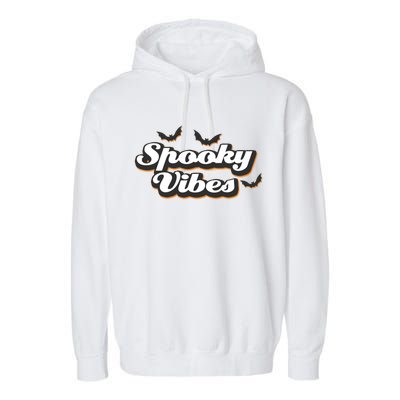 Spooky Vibes Garment-Dyed Fleece Hoodie