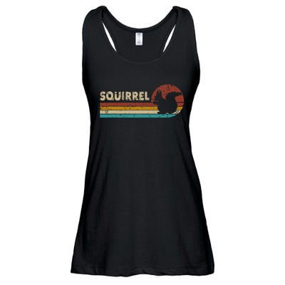 Squirrel Vintage Ladies Essential Flowy Tank