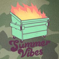Summer Vibes Legacy Tie Dye Trucker Hat