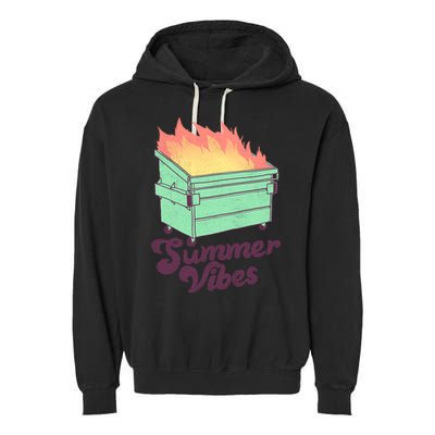 Summer Vibes Garment-Dyed Fleece Hoodie