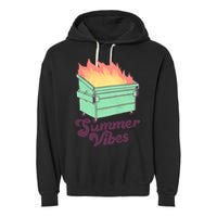 Summer Vibes Garment-Dyed Fleece Hoodie