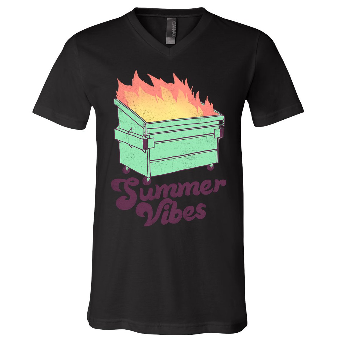 Summer Vibes V-Neck T-Shirt
