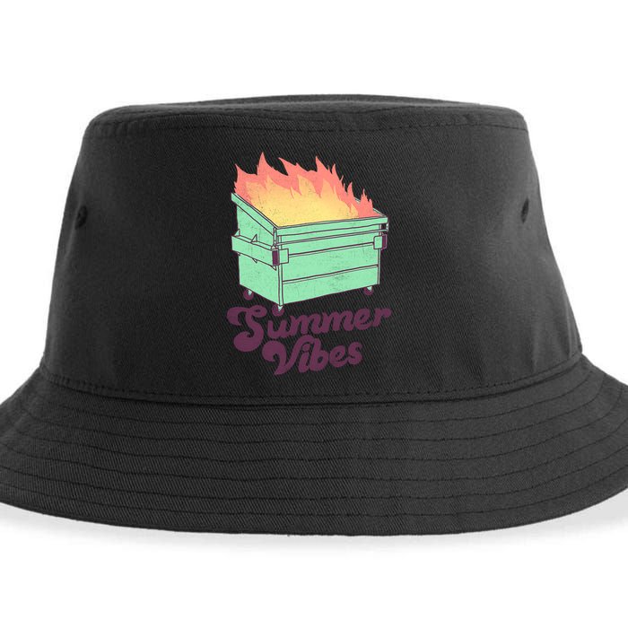 Summer Vibes Sustainable Bucket Hat