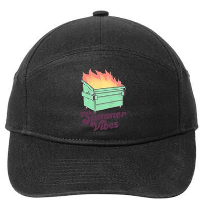 Summer Vibes 7-Panel Snapback Hat