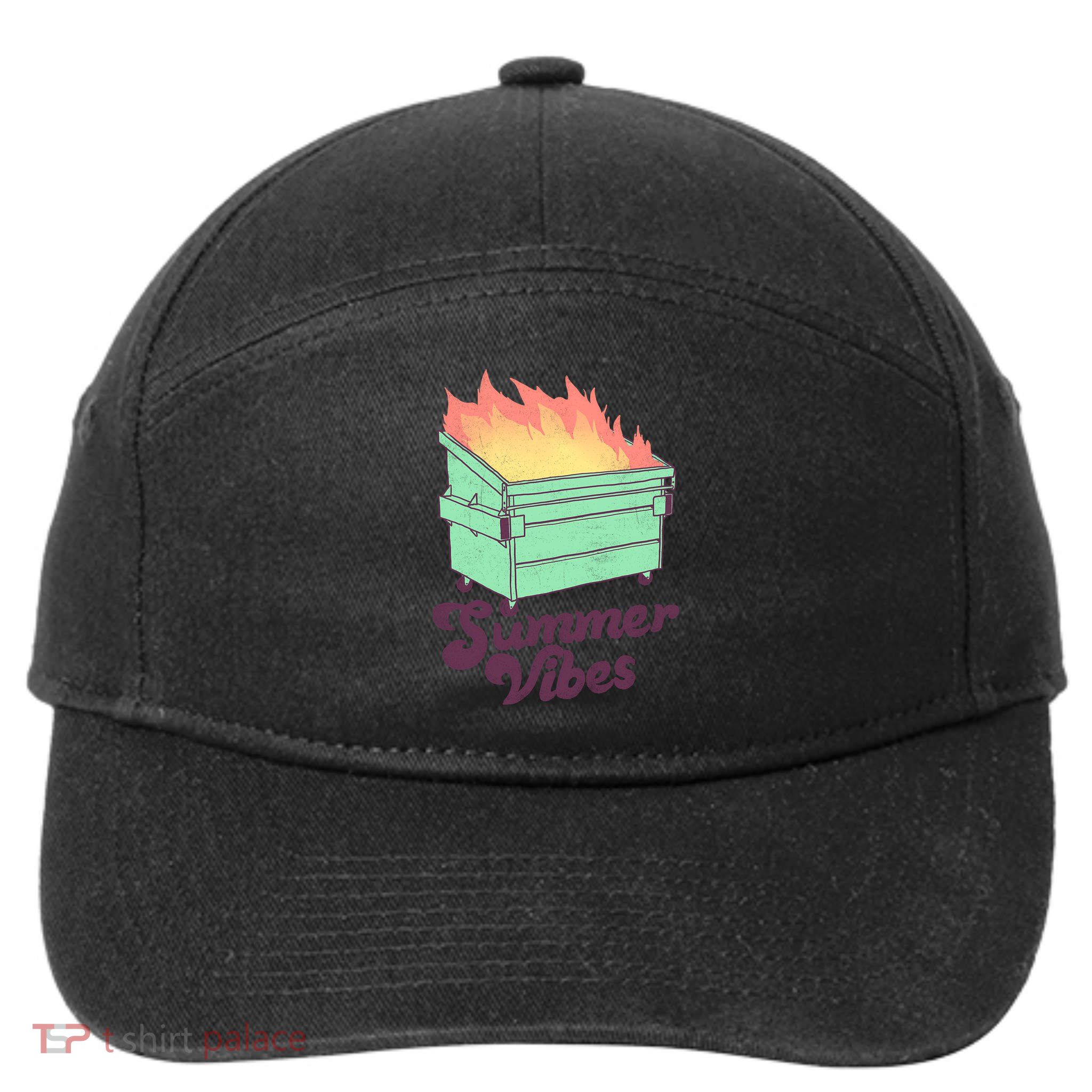 Summer Vibes 7-Panel Snapback Hat