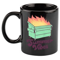 Summer Vibes 11oz C Handle Ceramic Mug