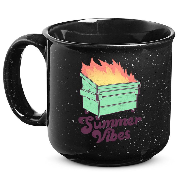 Summer Vibes 15oz Campfire Ceramic Mug