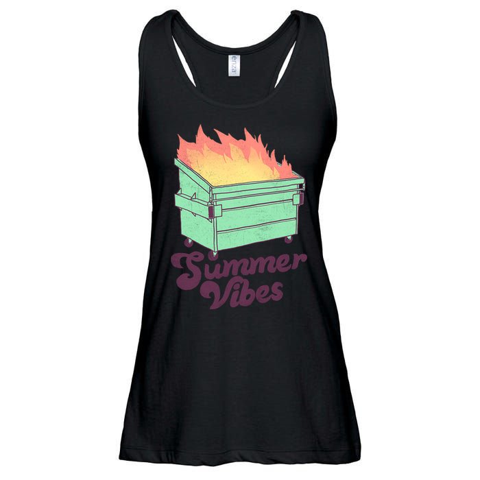 Summer Vibes Ladies Essential Flowy Tank