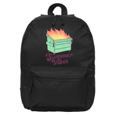 Summer Vibes 16 in Basic Backpack