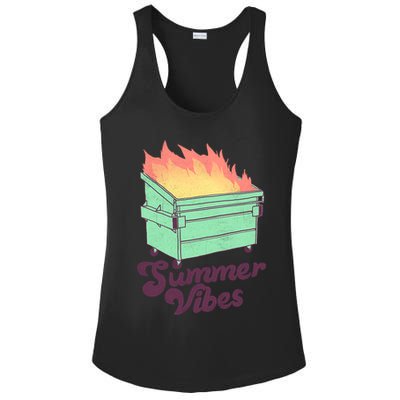 Summer Vibes Ladies PosiCharge Competitor Racerback Tank