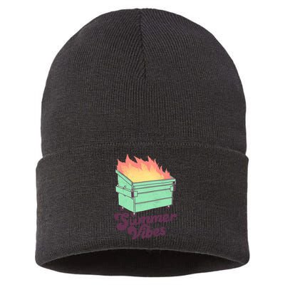 Summer Vibes Sustainable Knit Beanie