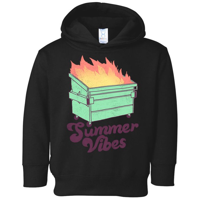Summer Vibes Toddler Hoodie