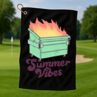 Summer Vibes Golf Towel