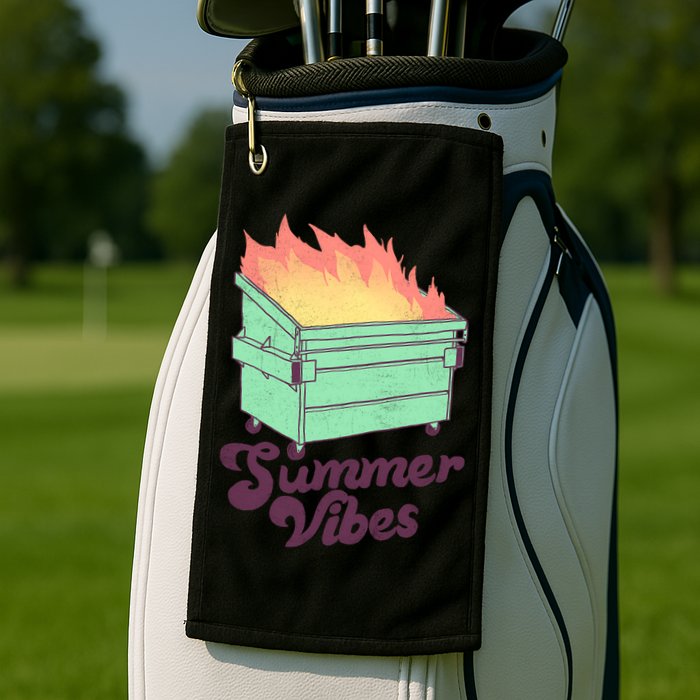 Summer Vibes Golf Towel