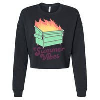 Summer Vibes Cropped Pullover Crew