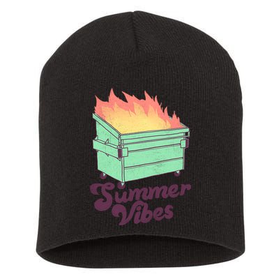 Summer Vibes Short Acrylic Beanie