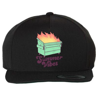 Summer Vibes Wool Snapback Cap