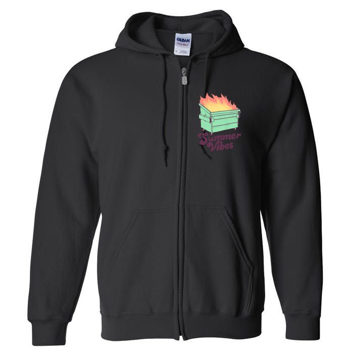 Summer Vibes Full Zip Hoodie