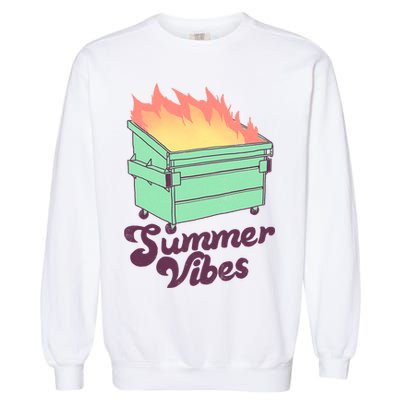 Summer Vibes Garment-Dyed Sweatshirt
