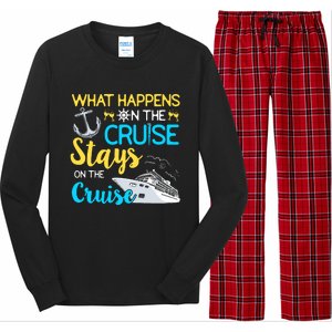 Ship Vacation Long Sleeve Pajama Set